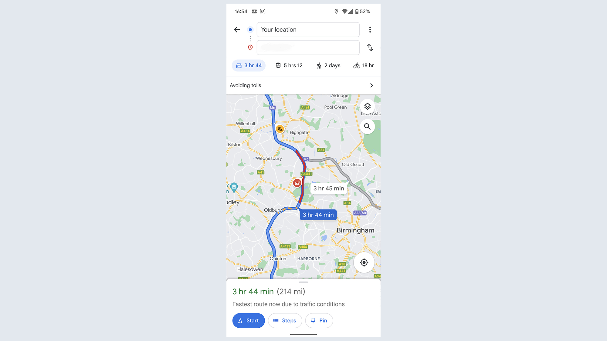 google maps live traffic visualizations