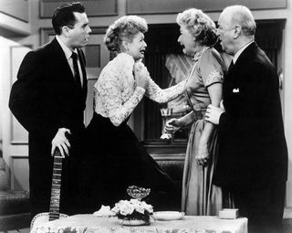A still from the series I Love Lucy