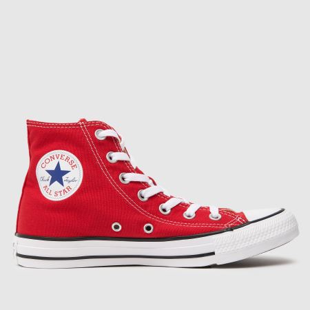Converse All Star Hi in Red
