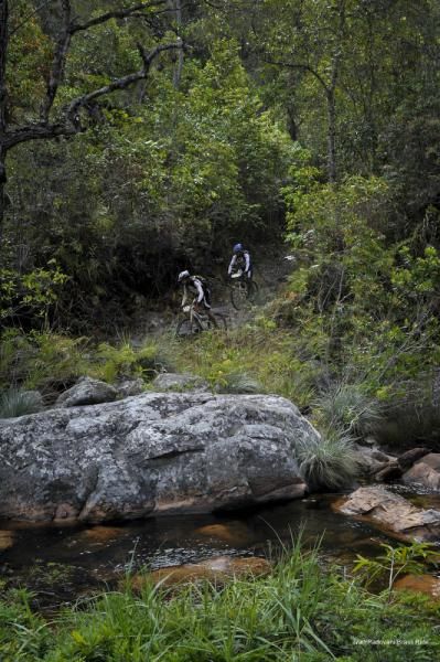 Racers out on course
