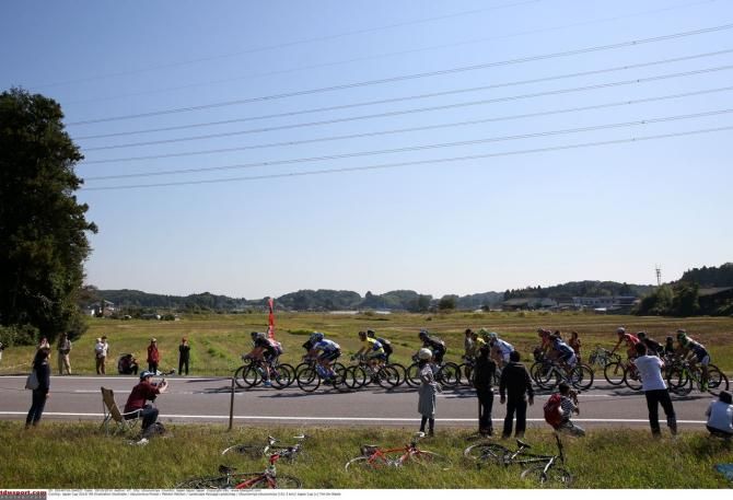 The sun was out in Japan