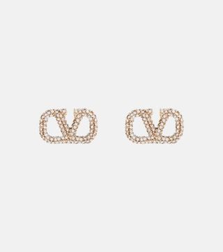 Vlogo Embellished Earrings
