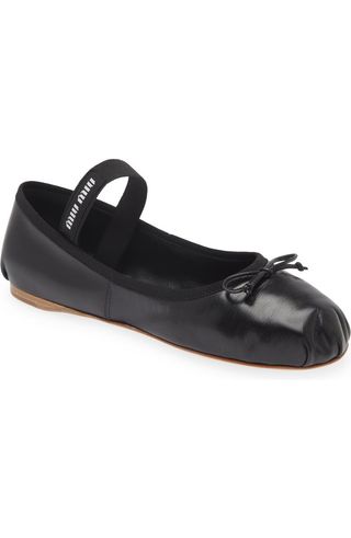 Lea Logo Ballerina Flat