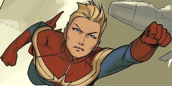 Carol Danvers as Captain Marvel comics