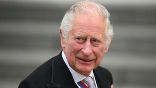 Prince Charles, Prince of Wales arrives for the National Service of Thanksgiving