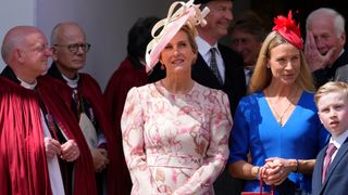 Sophie, Duchess of Edinburgh attends the Order Of The Garter Service at Windsor Castle on June 17, 2024