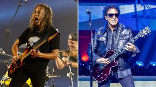 Kirk Hammett and Neal Schon comp