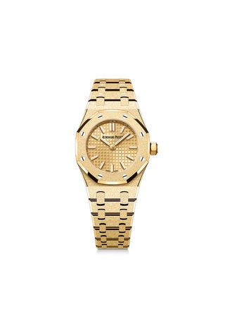 Audemars Piguet, Royal Oak Mini Frosted Gold Quartz