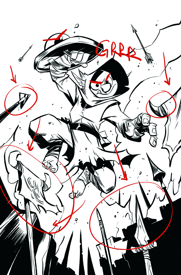 Book cover art in progress