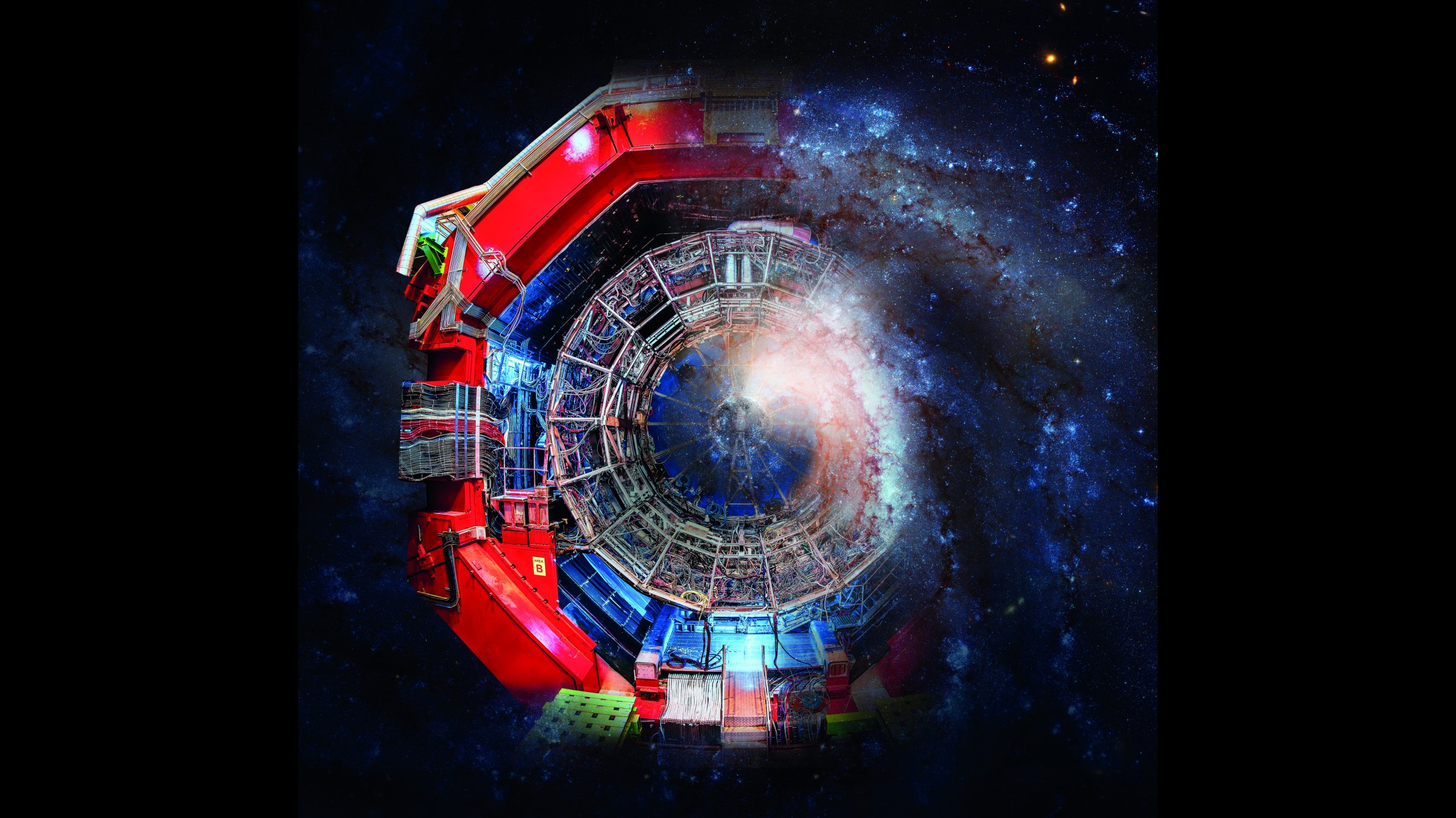 LHC reveals how far antimatter can travel through Milky Way Space