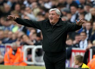 Steve Bruce seems destined for the Newcastle exit