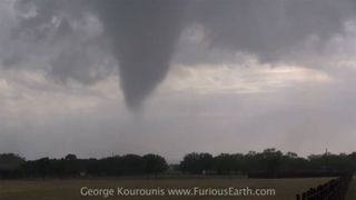 Tornado over Millsap, Texas
