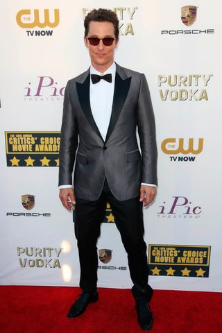 Matthew McConaughey Joins The A-List Shades Club At The Annual Critics' Choice Awards 2014