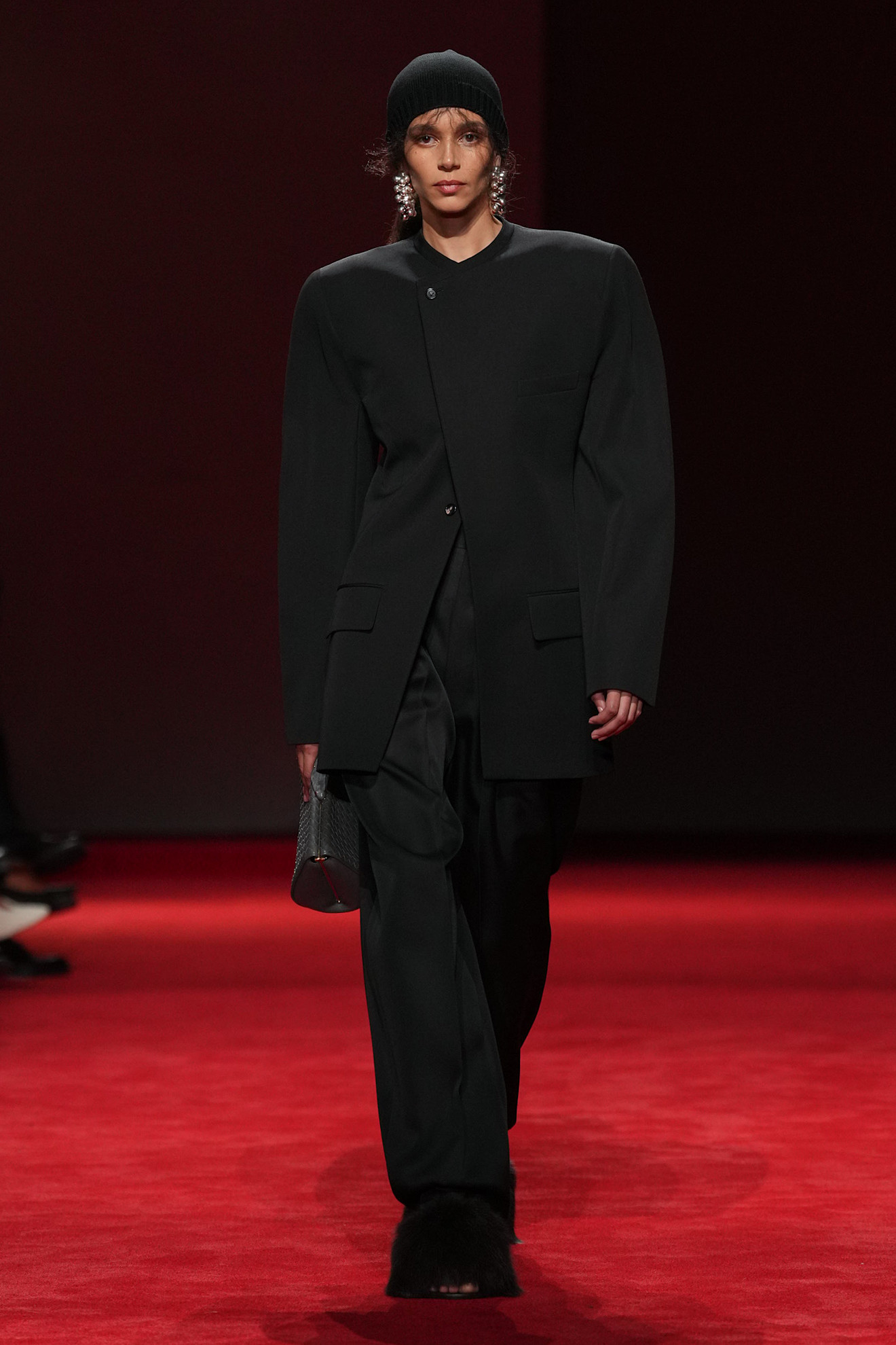 models on the Bottega Veneta Fall 2026 fashion show