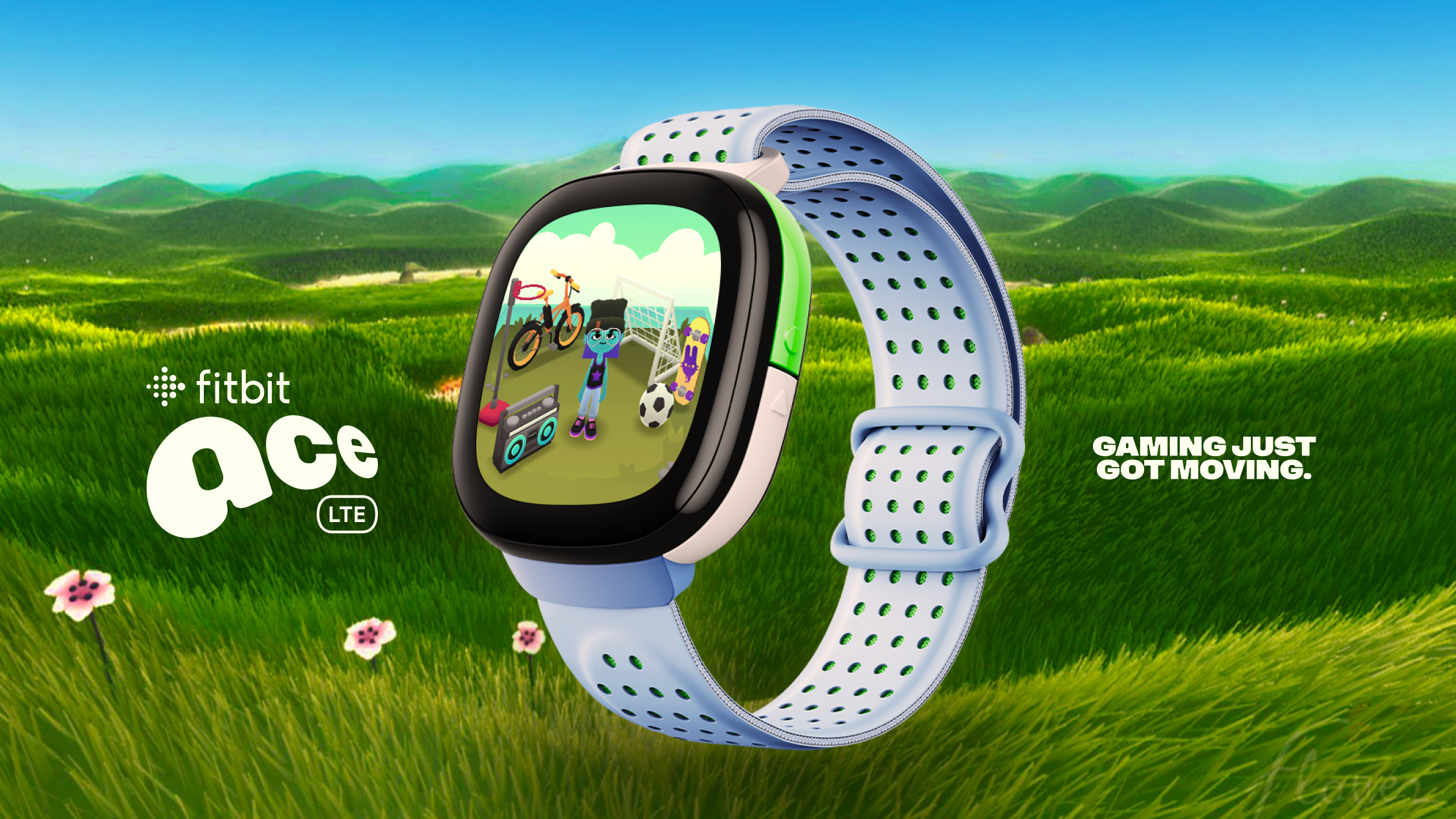 Identidad de marca de Google Fitbit Ace LTE creada por Koto