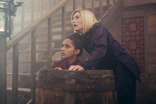Doctor Who Jodie Whittaker Mandip Gill Legend of the Sea Devils