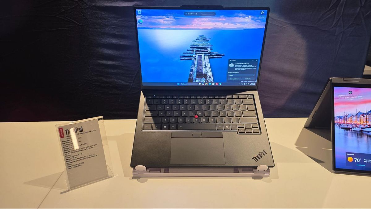 Lenovo's top ThinkPads and Yogas go all-in on Panther Lake — business laptops come with Windows and Linux options