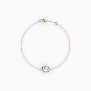 Vrai, Bezel Solitaire Bracelet