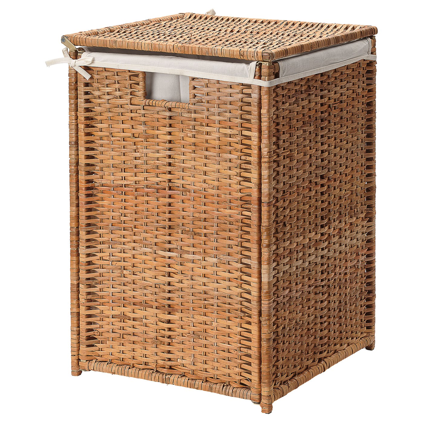 Bran&amp;Auml;s Laundry Basket With Lining - Rattan 80 L