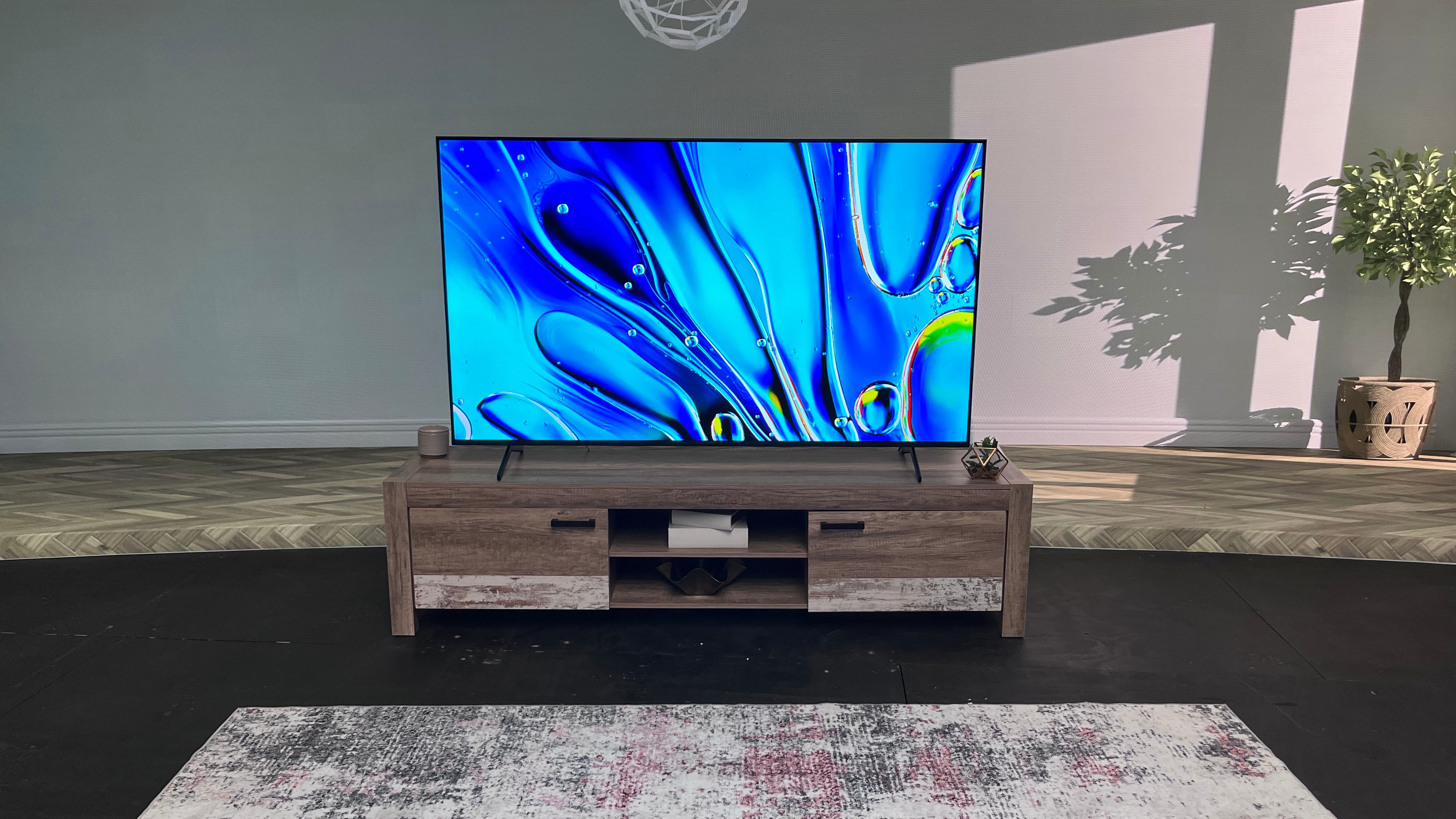 Sony Bravia 3 LED TV on wooden Tv stand