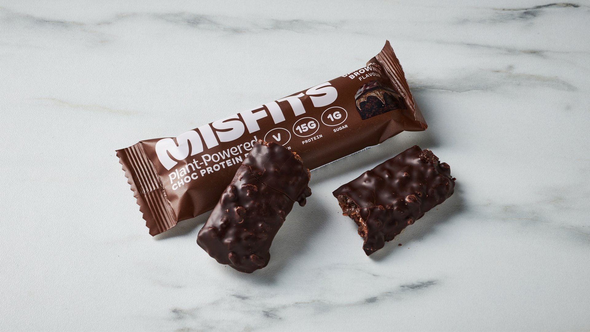 misfits plant-based protein bar