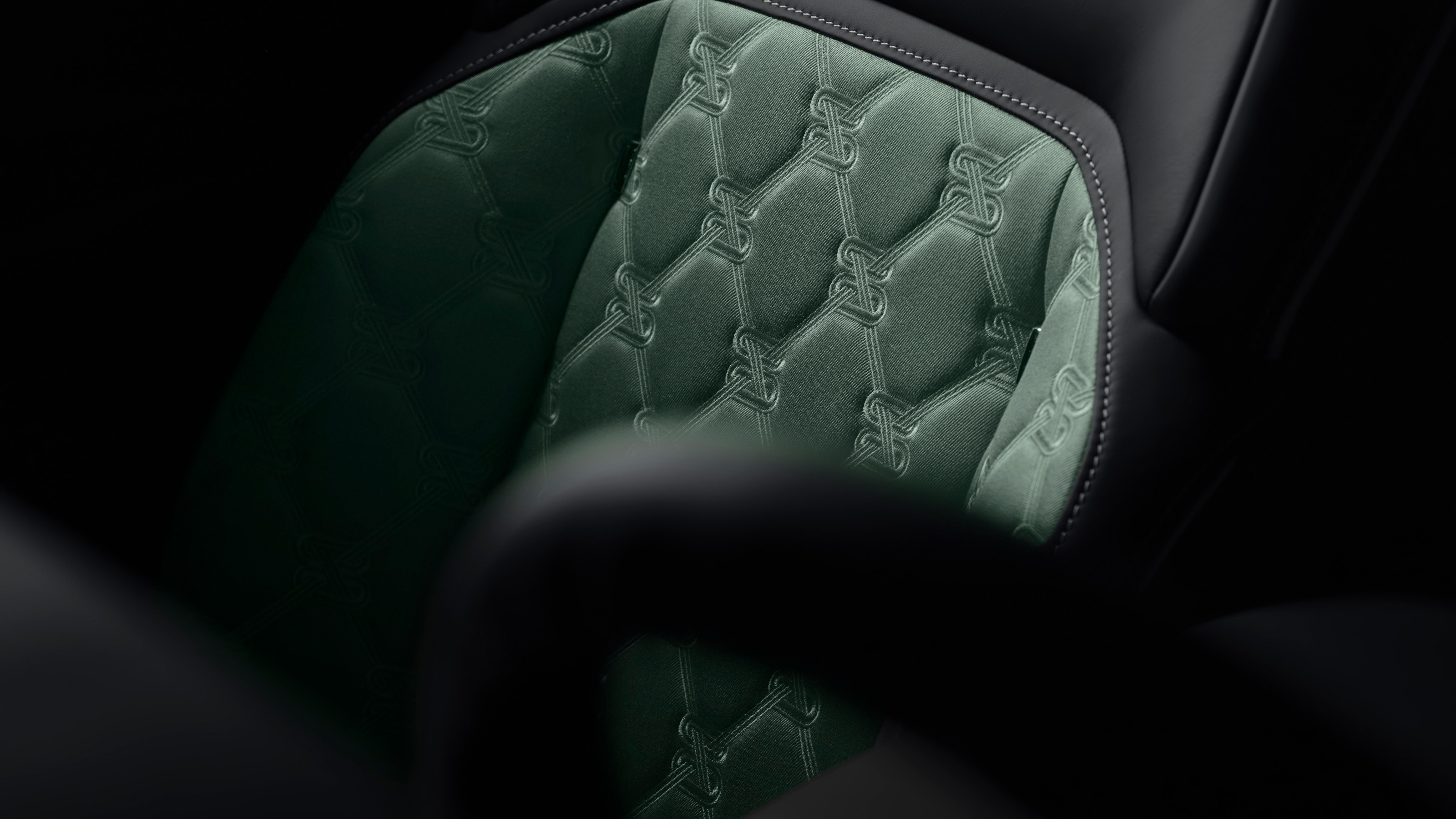Detail of the optional Duality Twill interior on the Spectre Series II
