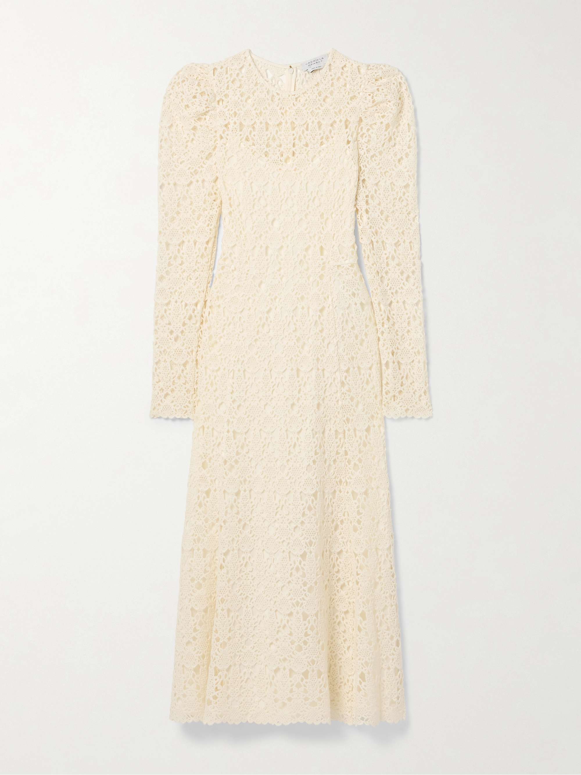 Lana Cashmere Lace Maxi Dress
