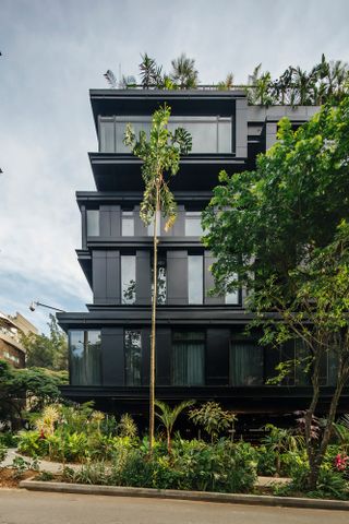 Medellin's click clack hotel by Plan B showcases tropical modernism