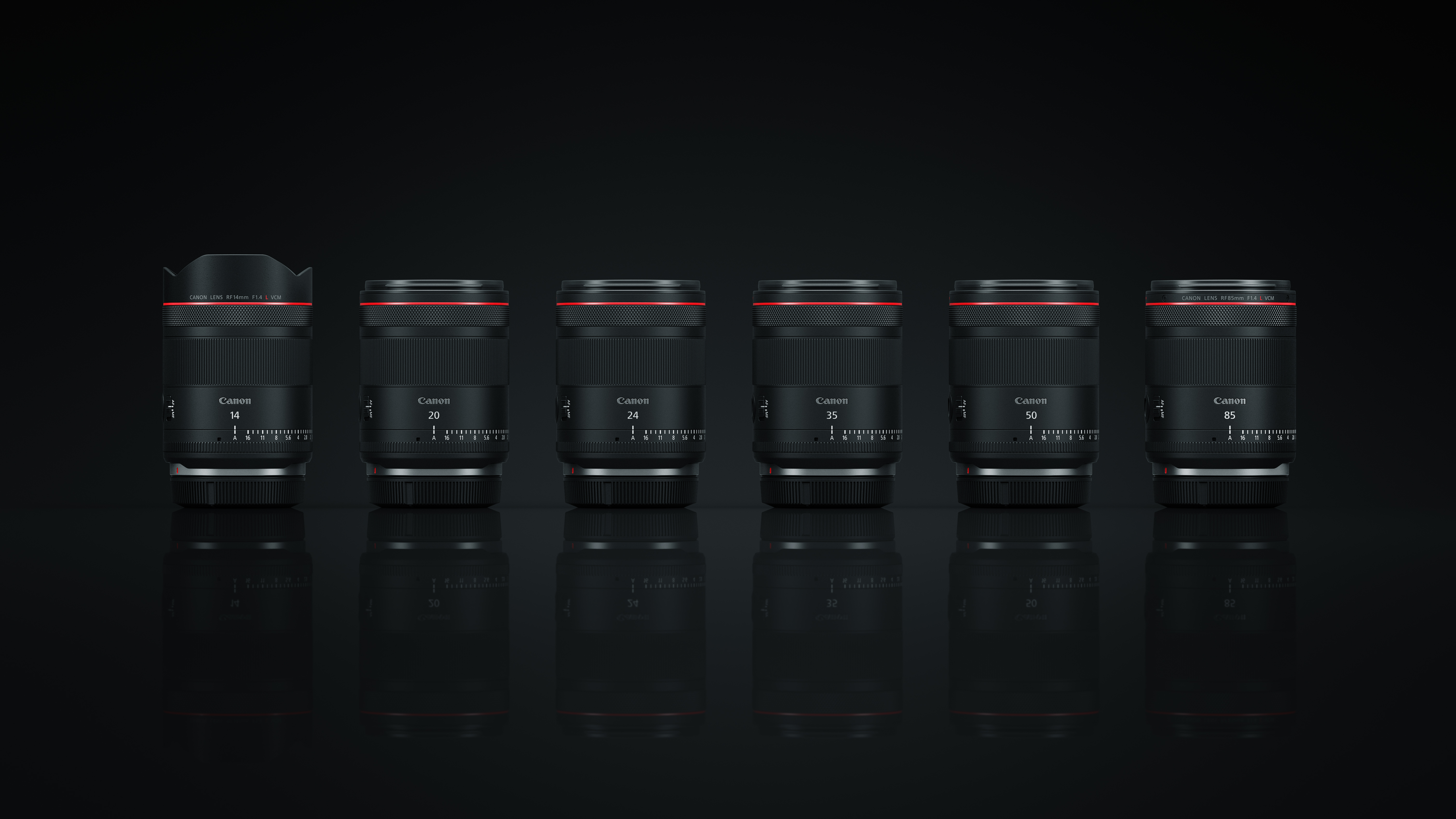 Canon RF VCM lens lineup