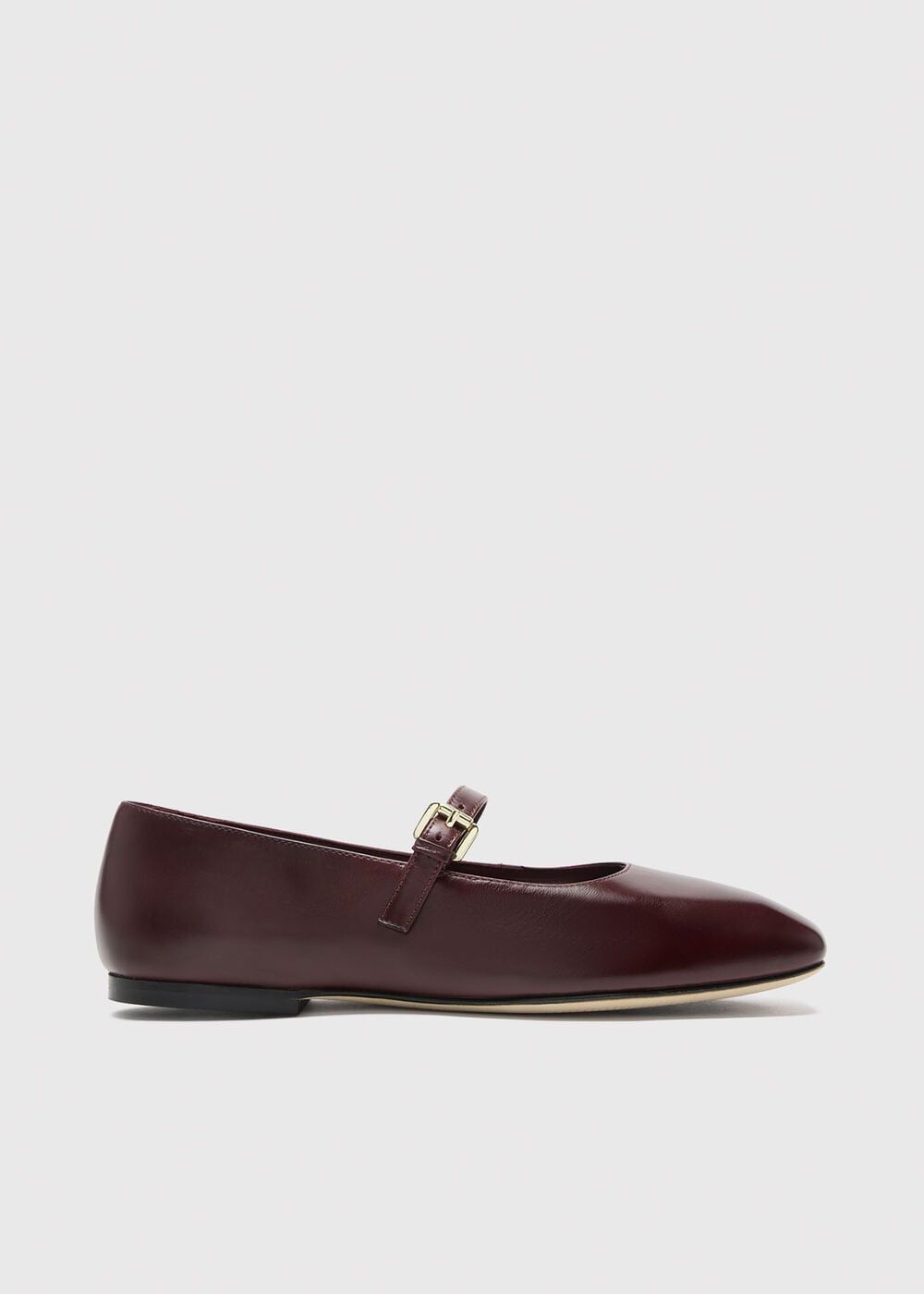 Burgundy Mary Jane Ballet Pump