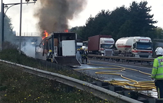 horsebox fire cambridge
