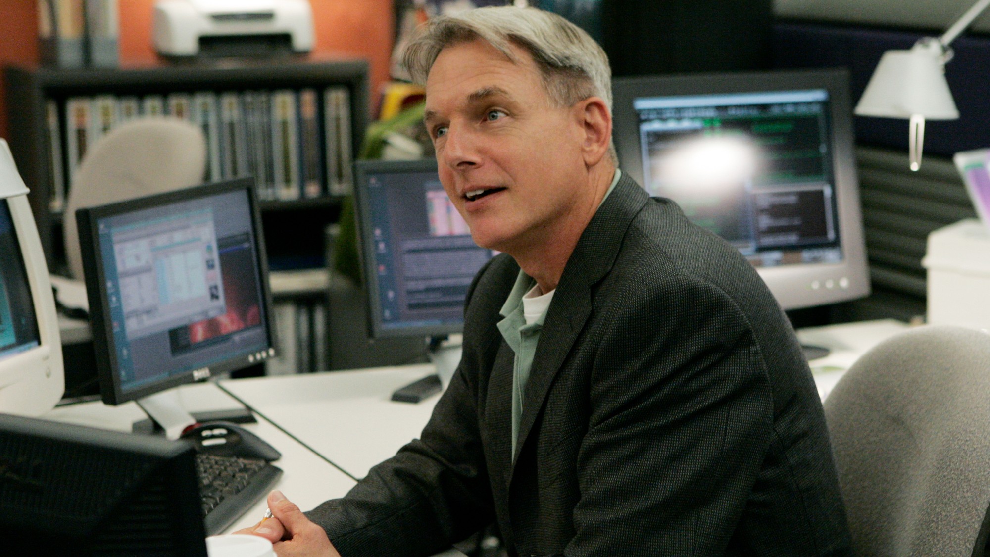 Mark Harmon as Gibbs in NCIS