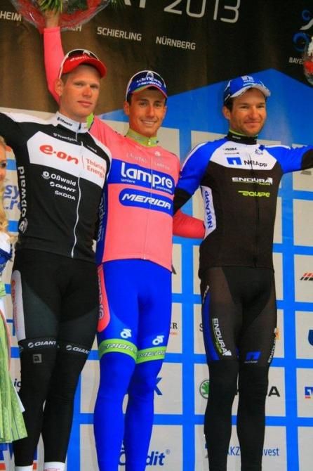 The Bayern-Rundfahrt TT podium
