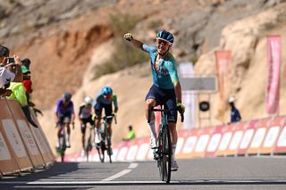 Tour of Oman: devastating late attack on brutal slopes of Jabal al Akhdhar clinches Christian Scaroni stage win and overall
