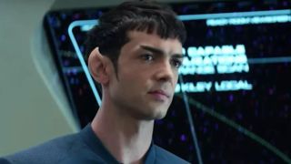 Ethan Peck in Star Trek: Strange New Worlds