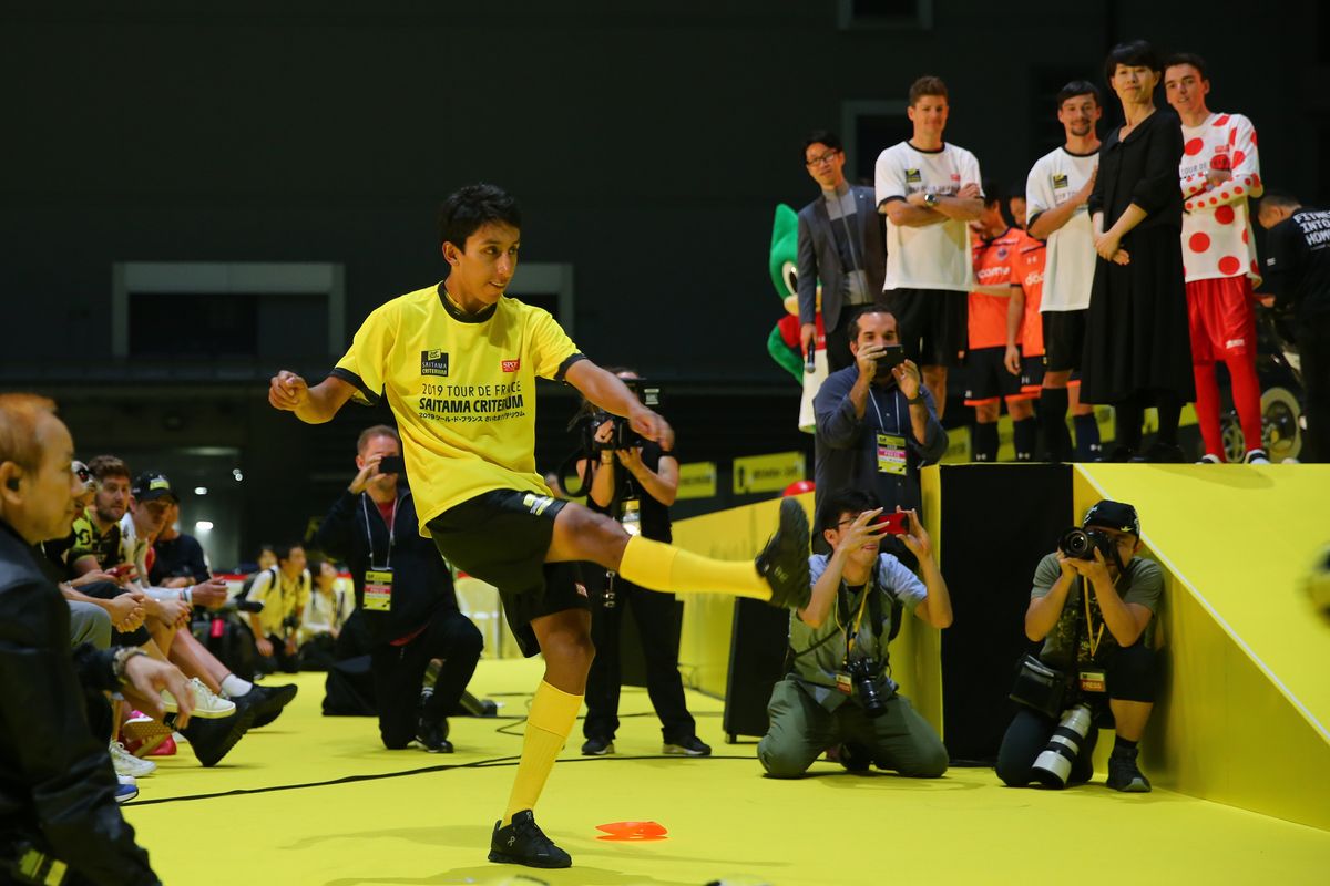 The build-up up to the 2019 Saitama Tour de France criterium