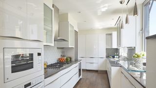 Interior design, Room, Property, Floor, White, Major appliance, Ceiling, Kitchen appliance, Interior design, Real estate,