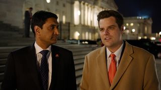 U.S. Reps. Ro Khanna, left, and Matt Gaetz.