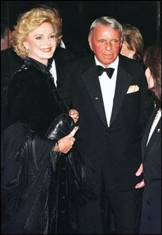 Frank and Barbara Sinatra in 1996