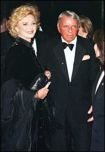 Frank and Barbara Sinatra in 1996