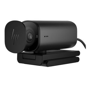 HP 965 4K webcam on a white background