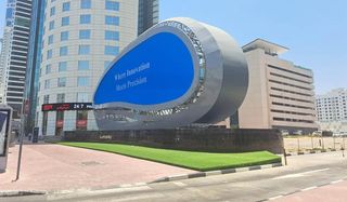 Daktronics displays in Dubai.