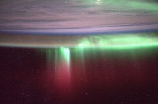 Southern Aurora from the ISS