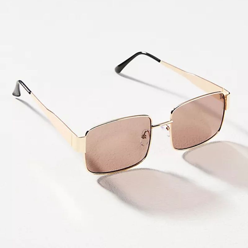 pink lense sunglasses