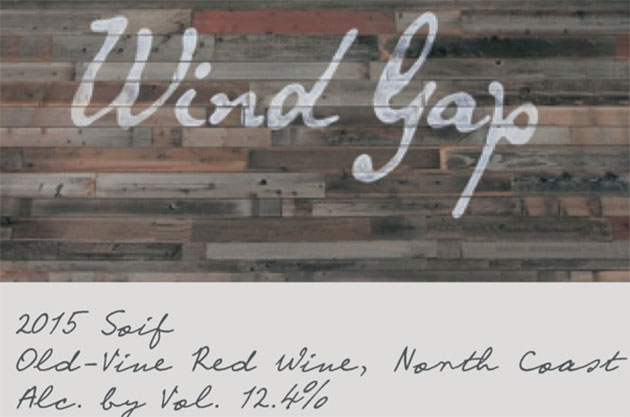 vins de soif, wind gap