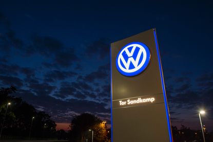 The VW logo