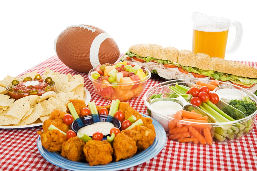 football, superbowl, game day, healthy eating, snacks