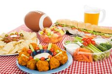 football, superbowl, game day, healthy eating, snacks