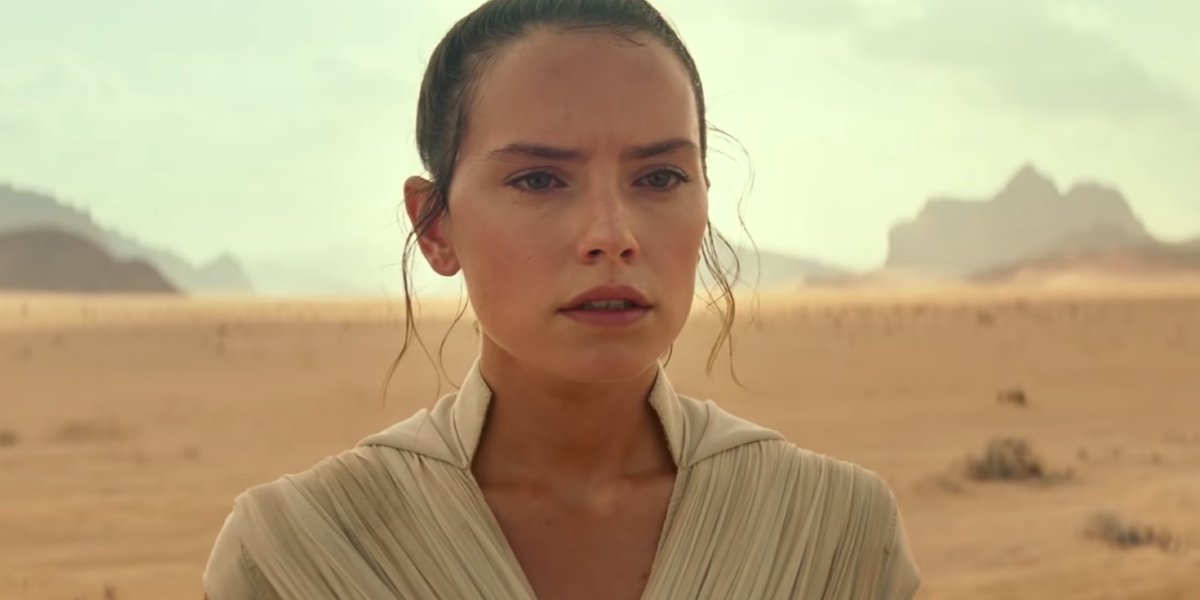 Daisy Ridley as Rey in Star Wars: The Rise of Skywalker