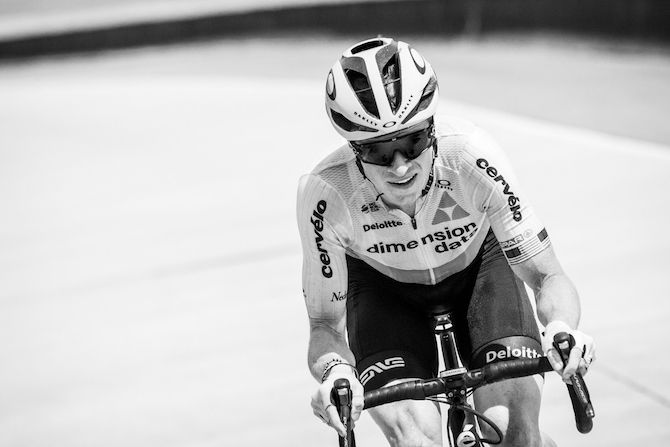 Ben King (Dimension Data) tries to bridge up the break during the US Pro Road Race National Championships on June 24, 2018 in Knoxville, Tennessee